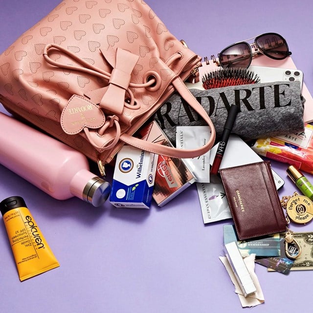 Kate Young for Tura K526 BLK featured in Us Weekly's Rodarte Designer Laura Mulleavy: What’s in My Bag?