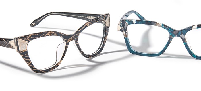 Glemaud - Exclusive Patterned Acetate - VG0047 TEA VG0039 BLK