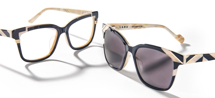 LAMB Bold Black and White - LA597BLK LAUF165BLK