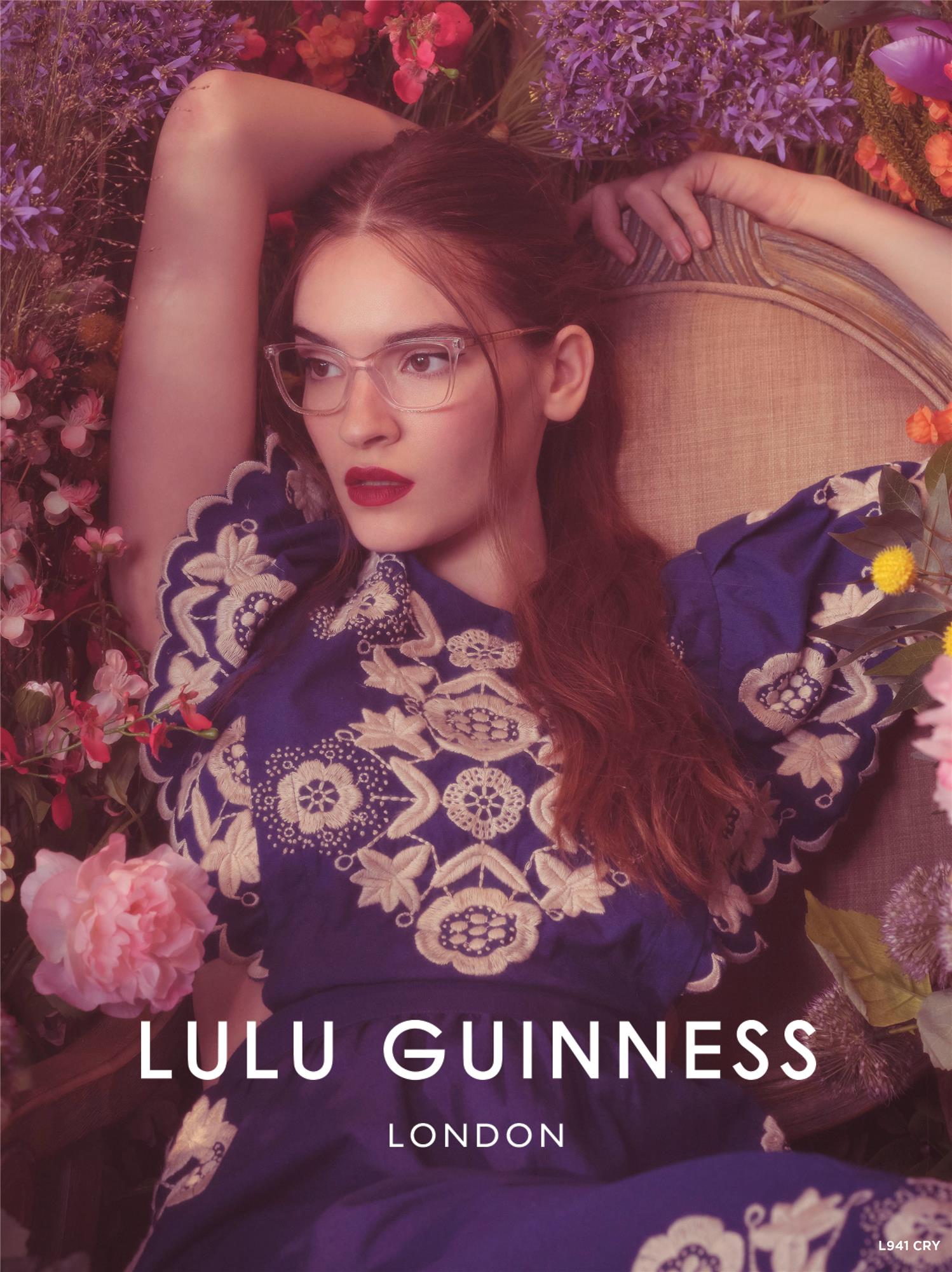 Lulu Red I Love Lulu Lip Foldaway Shopper | Travel | Lulu Guinness