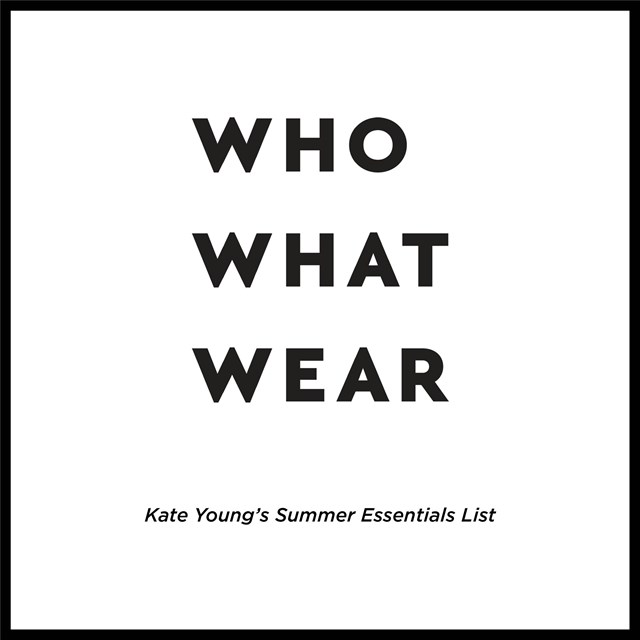 Kate Young for Tura featured on WHO WHAT WEAR in Kate Young’s summer essentials list