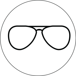 aviator shaped frames